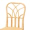 Baxton Studio Monaco Modern Bohemian Oak Brown Finished Mahogany Wood and Natural Rattan Dining Chair 228-13100-ZORO - alternate 10